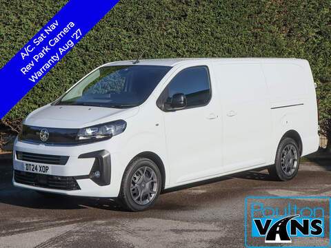 Vauxhall Vivaro 3100 PRIME XL 2.0TURBO D 145BHP L2 LONG PANEL VAN, Air Con, Cruise, Twin SLD, Rev Park