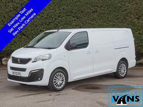 Peugeot Expert 335 Profess Premium + 2.2HDI L3 H2 LWB GLASS RACK VAN, NAV, AIR CON, CRUISE, REV PARK