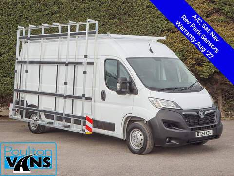 Vauxhall Movano 2300 PRO 1.5 TURBO D 100BHP L2 LONG VAN, 3 Seats, Sat Nav, Rev Cam, Air Con, Cruise, Rev Park