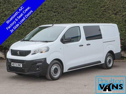 Peugeot Expert 335 Profess Premium + 2.2HDI L3 H2 LWB GLASS RACK VAN, NAV, AIR CON, CRUISE, REV PARK