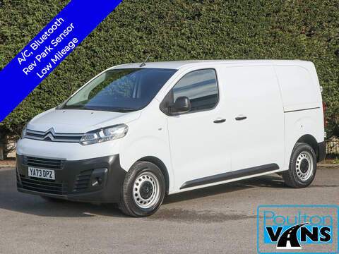 Citroen Dispatch 1000 Enterprise 100BHP 6 SPD M L1 SWB VAN, 3 Seats, Air Con, Cruise, Rev Park Sensors.