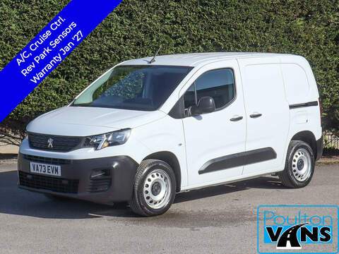 Peugeot Partner Tekna 45Kwh 122Bhp Electric Auto L2 LWB Van, Air Con, Cruise, Twin SLD, Waranty Till 20/08/2029