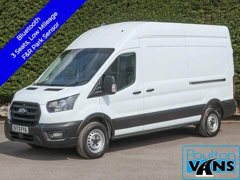 Ford Transit 35 Business Pro  2.2M.JETII 140BHP L2 H2 MWB PANEL VAN, SAT NAV, AIR CON, CRUISE, REV PARK.