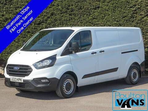 Ford Transit Custom 300 EcoBlue Limited L2 LWB PANEL VAN, Air Con, Cruise, Rev Cam, H.Seats, WARRANTY - 06/2027