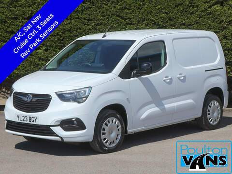 Vauxhall Combo 3100 Dynamic 2.0 TURBO D 145BHP L1 SWB PANEL VAN, Tool Racking, 700W Inverter, Service History