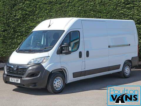 Vauxhall Movano 335 Professional Premium + 2.2HDI, 140BHP, L3 H2 LWB PANEL VAN, SAT NAV, AIR CON, CRUISE, REV PARK