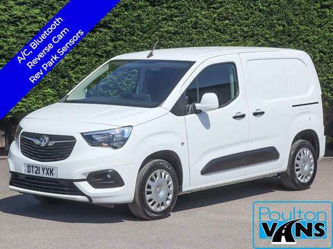 Vauxhall Combo ENERGY LL21 Advance 95Bhp L2 LWB VAN, Media System, Air Con, Cruise, 3 Seats, Twin SLD.