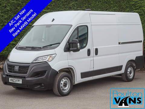 Fiat Ducato MM35 Business+ 2.3DCI, 135BHP, L2H2 MWB Van, B.Tooth, Air Con, Rev Parking Sensors Large Van Manual Diesel