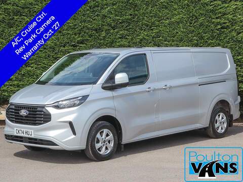 Ford Transit Custom 320 Limited 2.0TDCI, 130ps, L2 LWB 6 Seat Van