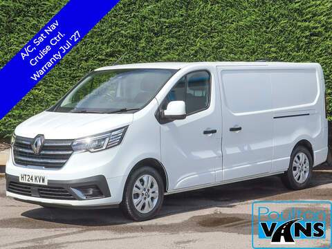 Renault Trafic ENERGY LL21 Advance 95Bhp L2 LWB VAN, Rev Cam, Air Con, Cruise, 3 Seats, Twin SLD.