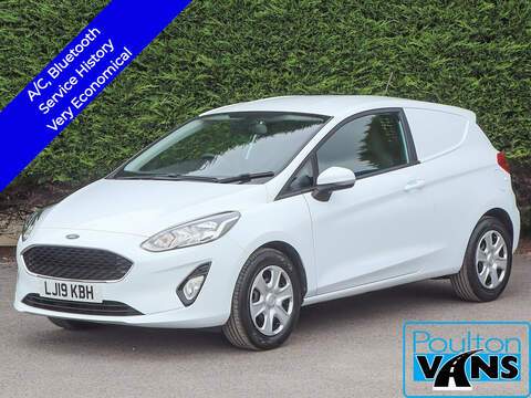 Ford Fiesta Van ENERGY LL21 Advance 95Bhp L2 LWB VAN, Rev Cam, Air Con, Cruise, 3 Seats, Twin SLD.