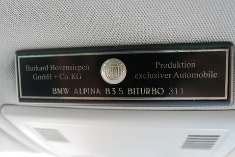Alpina E90 B3 S 3.0 Bi Turbo Saloon Automatic (Stunning Cherished Example.. Perfect history.. 1 of 98 RHD Cars)