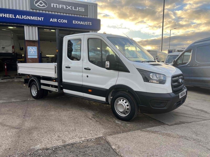Ford Transit 2.0 350 EcoBlue Leader 1-Way Double Cab Tipper RWD L3 EU6 - N1297