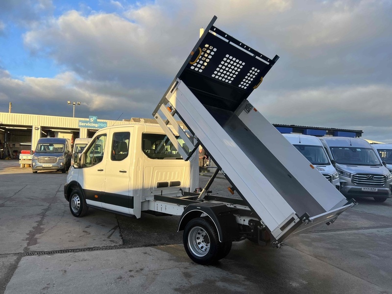 Ford Transit 2.0 350 EcoBlue Leader 1-Way Double Cab Tipper RWD L3 EU6 - N1297