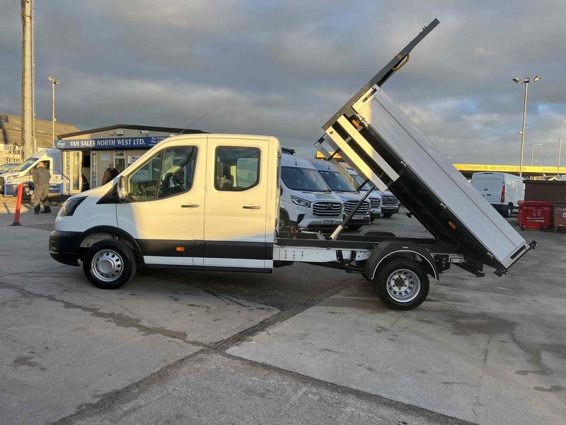 Ford Transit 2.0 350 EcoBlue Leader 1-Way Double Cab Tipper RWD L3 EU6 - N1297