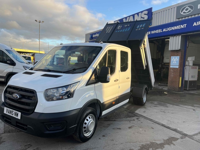 Ford Transit 2.0 350 EcoBlue Leader 1-Way Double Cab Tipper RWD L3 EU6 - N1297