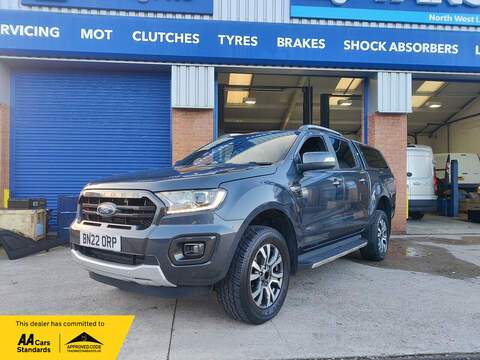 Ford Ranger 2.0 EcoBlue Wildtrak Pickup Double Cab 4dr Diesel Auto 4WD Euro 6 (s/s) (213 ps)
