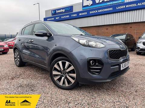 Kia Sportage 2.5 VVT-h Black Edition SUV 5dr Petrol Hybrid CVT Euro 6 (s/s) (218 ps)