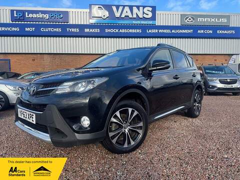 Toyota RAV4 2.5 VVT-h Black Edition SUV 5dr Petrol Hybrid CVT Euro 6 (s/s) (218 ps)
