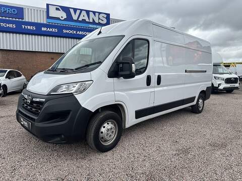 Vauxhall Movano 2.2 CDTi 3500 BiTurbo Prime Panel Van 5dr Diesel Manual FWD L3 H2 Euro 6 (s/s) (140 ps)