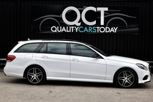 Mercedes-Benz E220 CDI AMG Night Edition Panoramic Roof + Harmon Kardon + Memory Pack + Keyless - Thumb 5