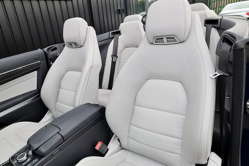 Mercedes-Benz E220 CDI AMG Line Convertible Full Service History + AirScarf + COMAND Online Image 10