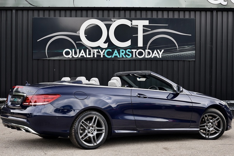 Mercedes-Benz E220 CDI AMG Line Convertible Full Service History + AirScarf + COMAND Online Image 7