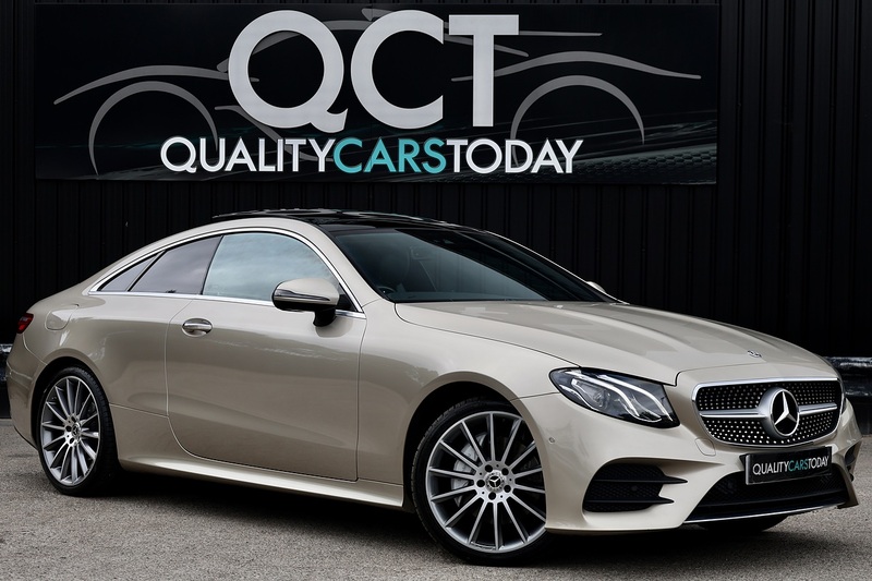 Mercedes-Benz E220d AMG Line Premium Coupe Full Merecdes Main Dealer History + Pano Roof + Memory Pack Image 0