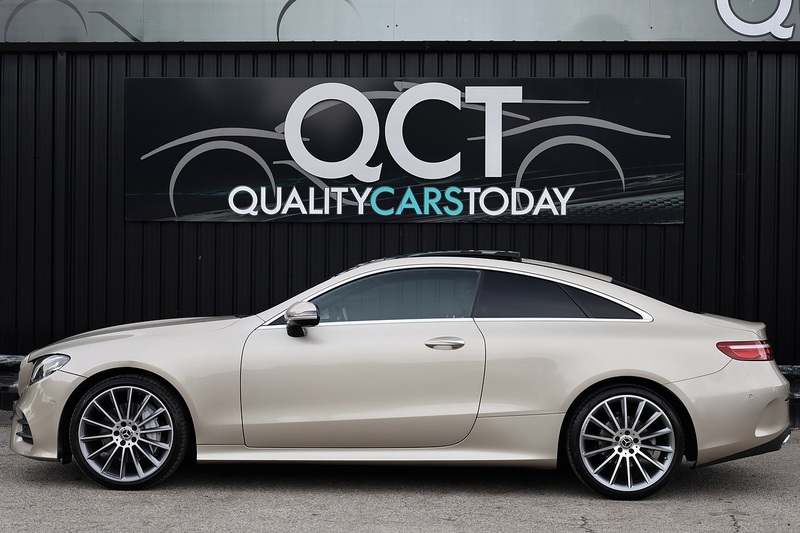 Mercedes-Benz E220d AMG Line Premium Coupe Full Merecdes Main Dealer History + Pano Roof + Memory Pack Image 1