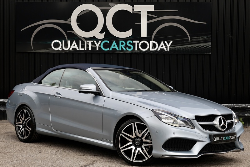 Mercedes-Benz E220 CDI AMG Sport Convertible 2 Former Keepers + Rare Spec + Air Scarf + COMAND Image 3