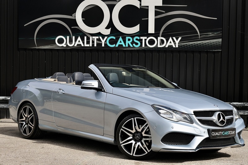 Mercedes-Benz E220 CDI AMG Sport Convertible 2 Former Keepers + Rare Spec + Air Scarf + COMAND Image 0