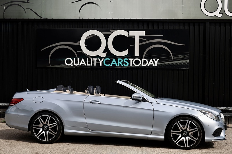 Mercedes-Benz E220 CDI AMG Sport Convertible 2 Former Keepers + Rare Spec + Air Scarf + COMAND Image 8
