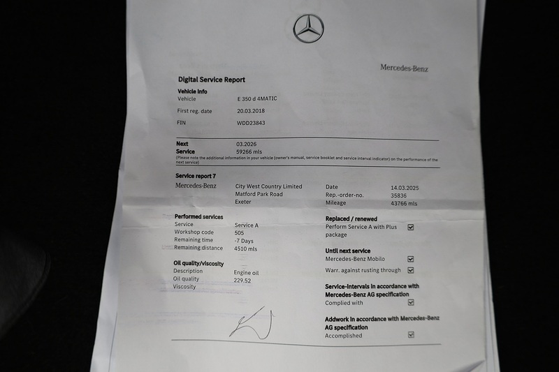 Mercedes-Benz E350d AMG Line Premium+ Convertible 4Matic + Full Mercedes Main Dealer History + Huge Spec Image 46