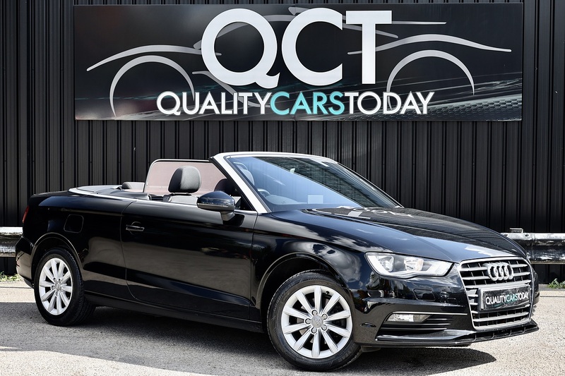 Audi A3 1.6 TDI SE Convertible 1 Former Keeper + Full History + ULEZ Compliant + £20 per year road tax Image 0