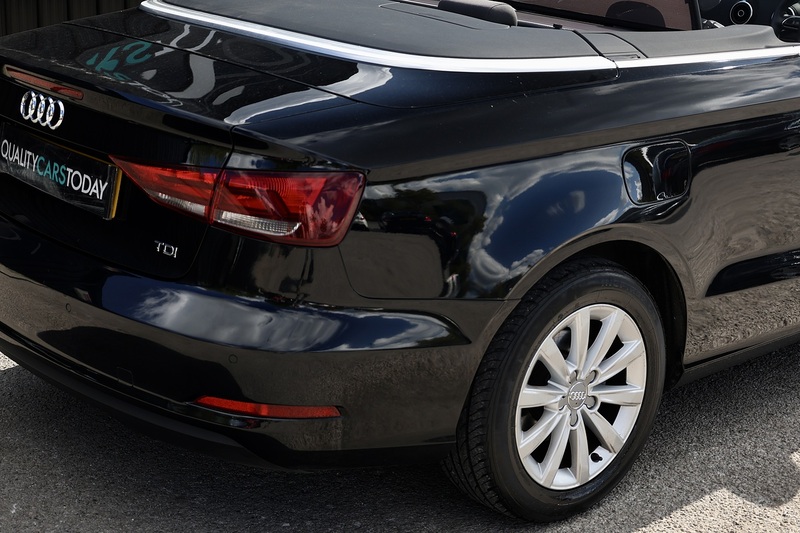 Audi A3 1.6 TDI SE Convertible 1 Former Keeper + Full History + ULEZ Compliant + £20 per year road tax Image 17