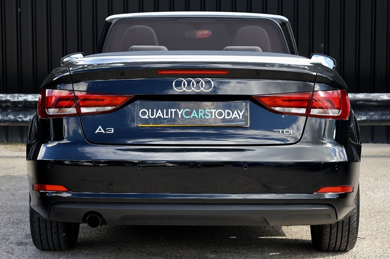 Audi A3 1.6 TDI SE Convertible 1 Former Keeper + Full History + ULEZ Compliant + £20 per year road tax Image 4