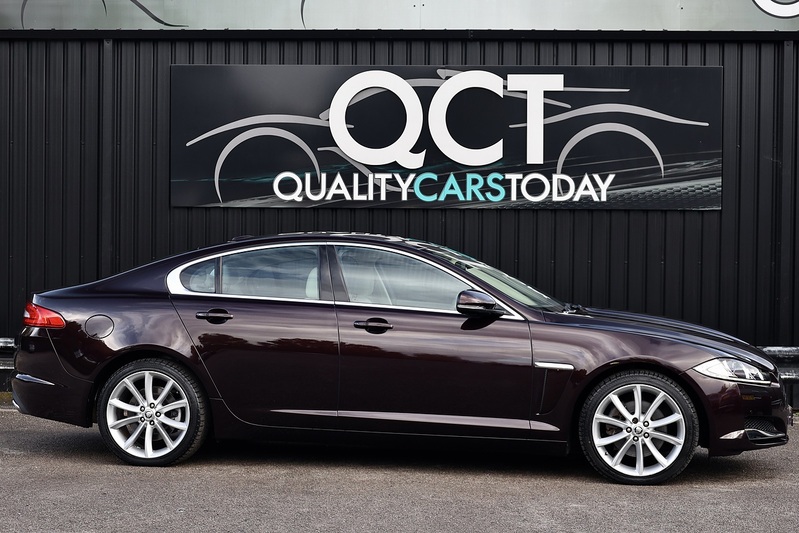 Jaguar XF Premium Luxury Just 23k Miles + Rare Caviar Red + Exceptional Image 5