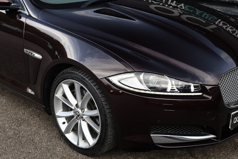 Jaguar XF Premium Luxury Just 23k Miles + Rare Caviar Red + Exceptional Image 21