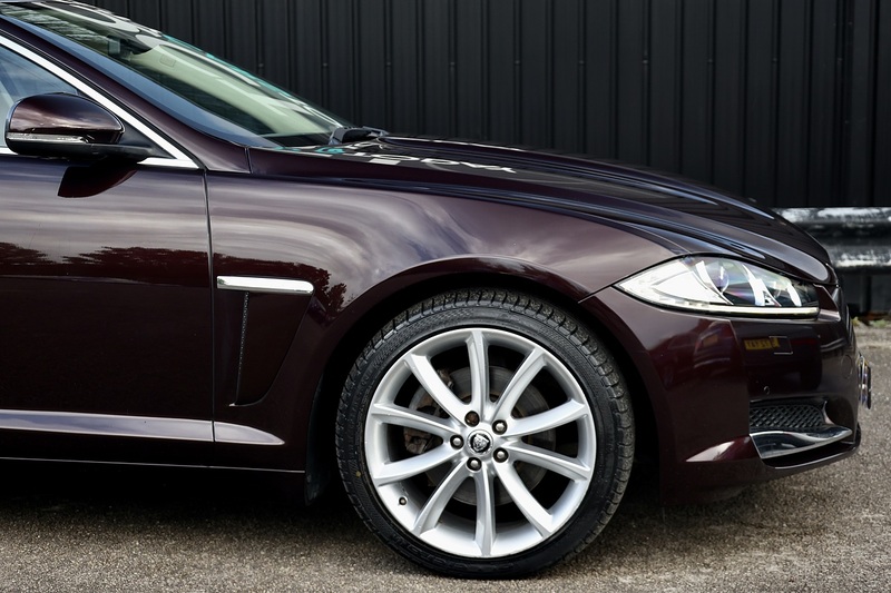 Jaguar XF Premium Luxury Just 23k Miles + Rare Caviar Red + Exceptional Image 20