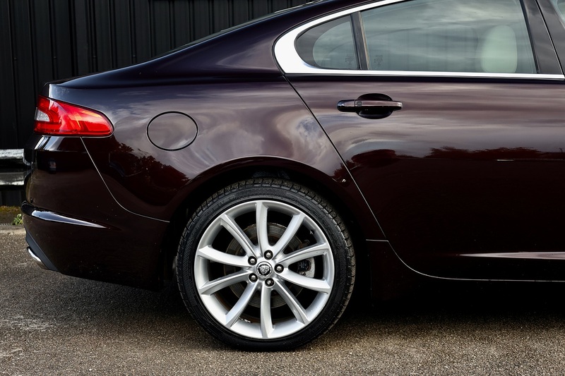 Jaguar XF Premium Luxury Just 23k Miles + Rare Caviar Red + Exceptional Image 19