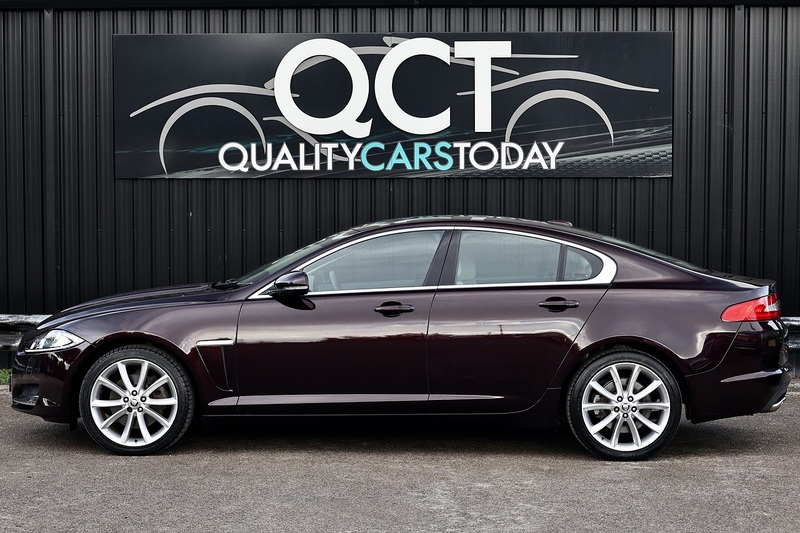 Jaguar XF Premium Luxury Just 23k Miles + Rare Caviar Red + Exceptional Image 1
