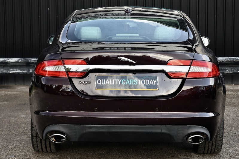 Jaguar XF Premium Luxury Just 23k Miles + Rare Caviar Red + Exceptional Image 4