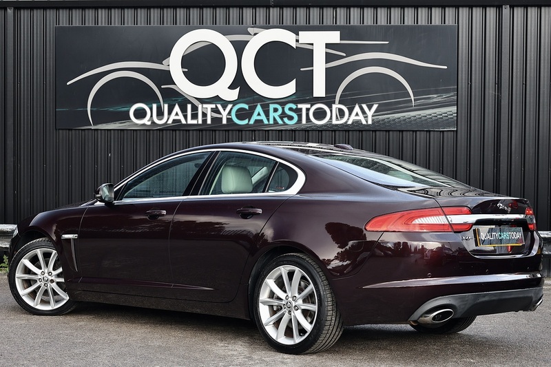 Jaguar XF Premium Luxury Just 23k Miles + Rare Caviar Red + Exceptional Image 15