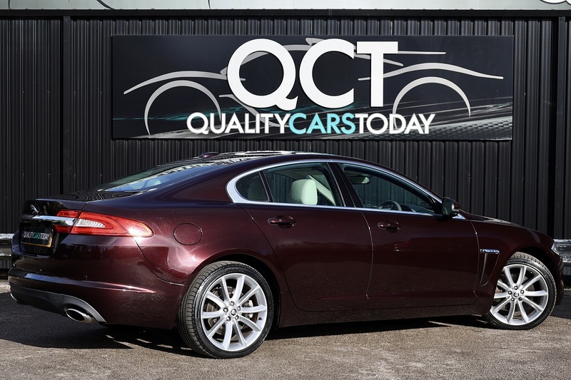 Jaguar XF Premium Luxury Just 23k Miles + Rare Caviar Red + Exceptional Image 16