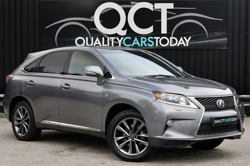 Lexus RX 450h F Sport 1 Former Keeper + Full Lexus Main Dealer + VAT Qualifying Image 0