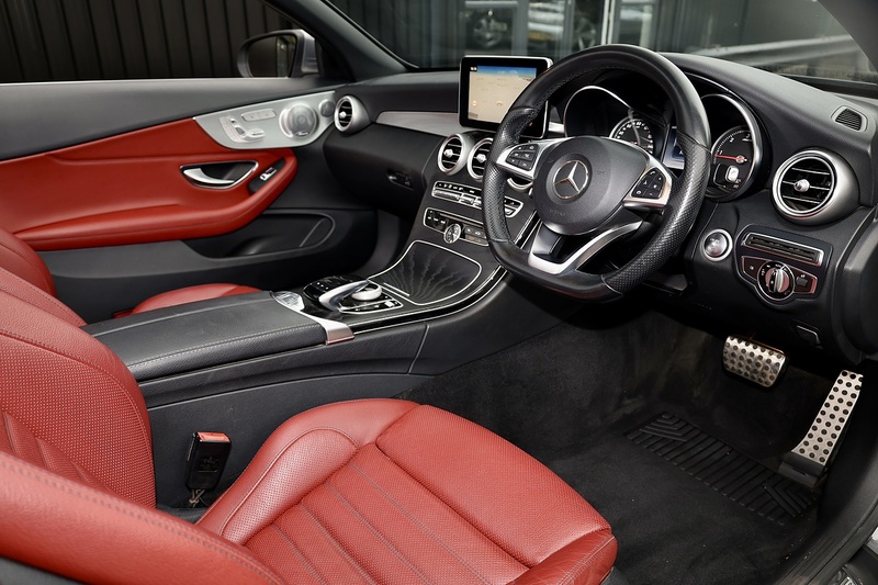 Mercedes-Benz C250d AMG Line Prem+ Full Service History + Burmester + Reverse Cam + AirScarf Image 9