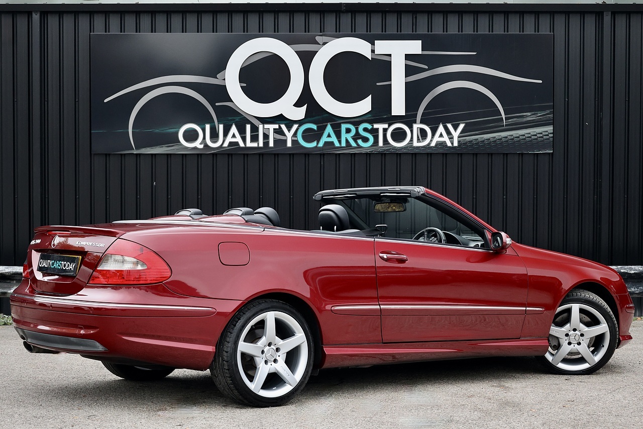 Mercedes-Benz CLK 200K AMG Sport Convertible Full Service History + Heated Seats + COMAND - Large 11