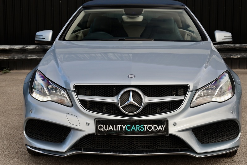 Mercedes-Benz E250 CDI AMG Sport Convertible Rare Spec + Blue Roof + Air Scarf + Heated Seats + Reverse Cam Image 3