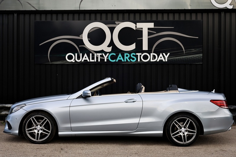Mercedes-Benz E250 CDI AMG Sport Convertible Rare Spec + Blue Roof + Air Scarf + Heated Seats + Reverse Cam Image 1