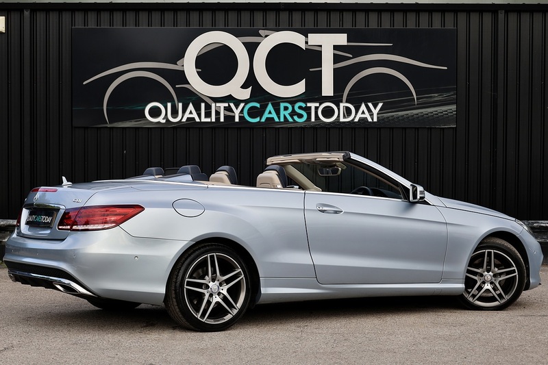 Mercedes-Benz E250 CDI AMG Sport Convertible Rare Spec + Blue Roof + Air Scarf + Heated Seats + Reverse Cam Image 9